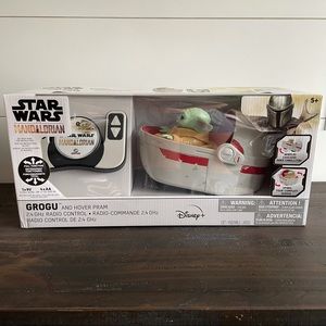Star Wars RC The Mandalorian Remote Control Toy - Grogu with Hover Pram